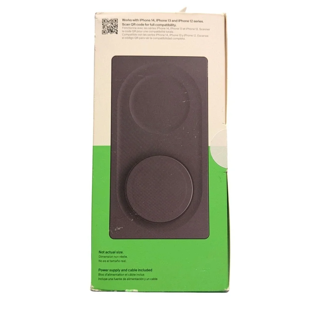 Bb. Belkin BoostCharge Pro 2-in-1 Wireless iPhone Charging Pad W/Magsafe 15W‎